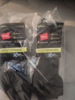 Hanes Premium Performance Ankle Socks 2-Pack