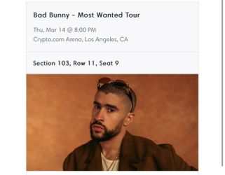 Bad Bunny Most Wanted Tour