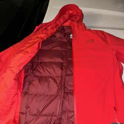New North Face Winter Jacket with Inner Wind Jacket