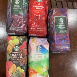 Starbucks Coffee Bean Bags $10 Each