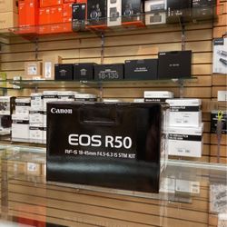 Canon EOS R50 RF-S 18-45mm F4.5 IS STM KIT