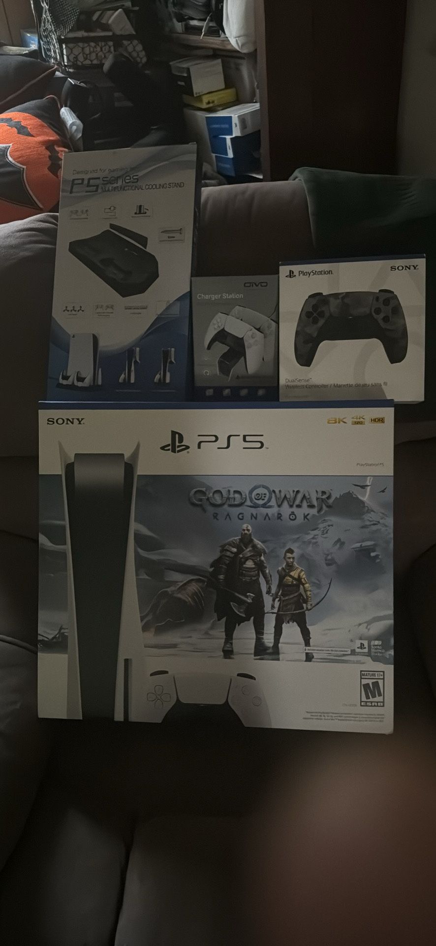 PS5 Disc God Of War Ragnarok Bundle