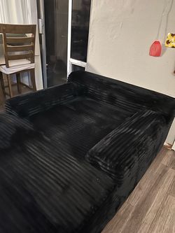 Oversized Corduroy Chaise
