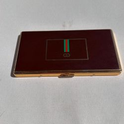 Gucci 1960’s Gold Plated Cigarette Case 