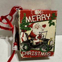 Mr Christmas music box ornament 