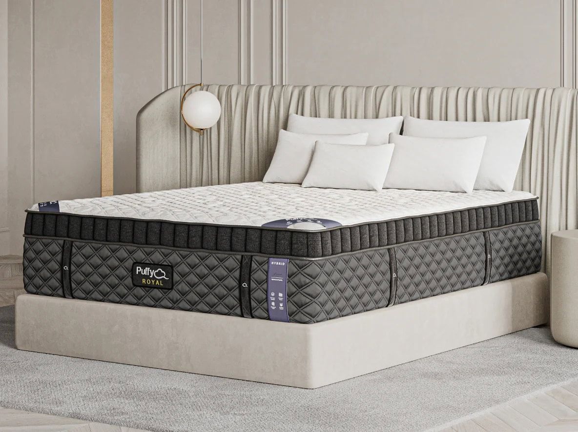 King Size Mattress Made From Puffy Royal Hybrid Retails For 2,599 Asking Only 300!