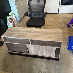 TV Stand and Desk Chair