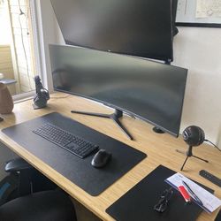 43inch ultra wide curved monitor