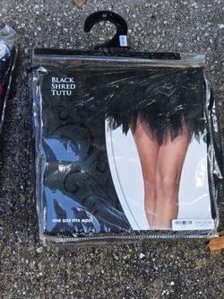 Black Shred Tutu