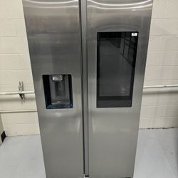 New Smart Hub Fridge Stainless Steel 