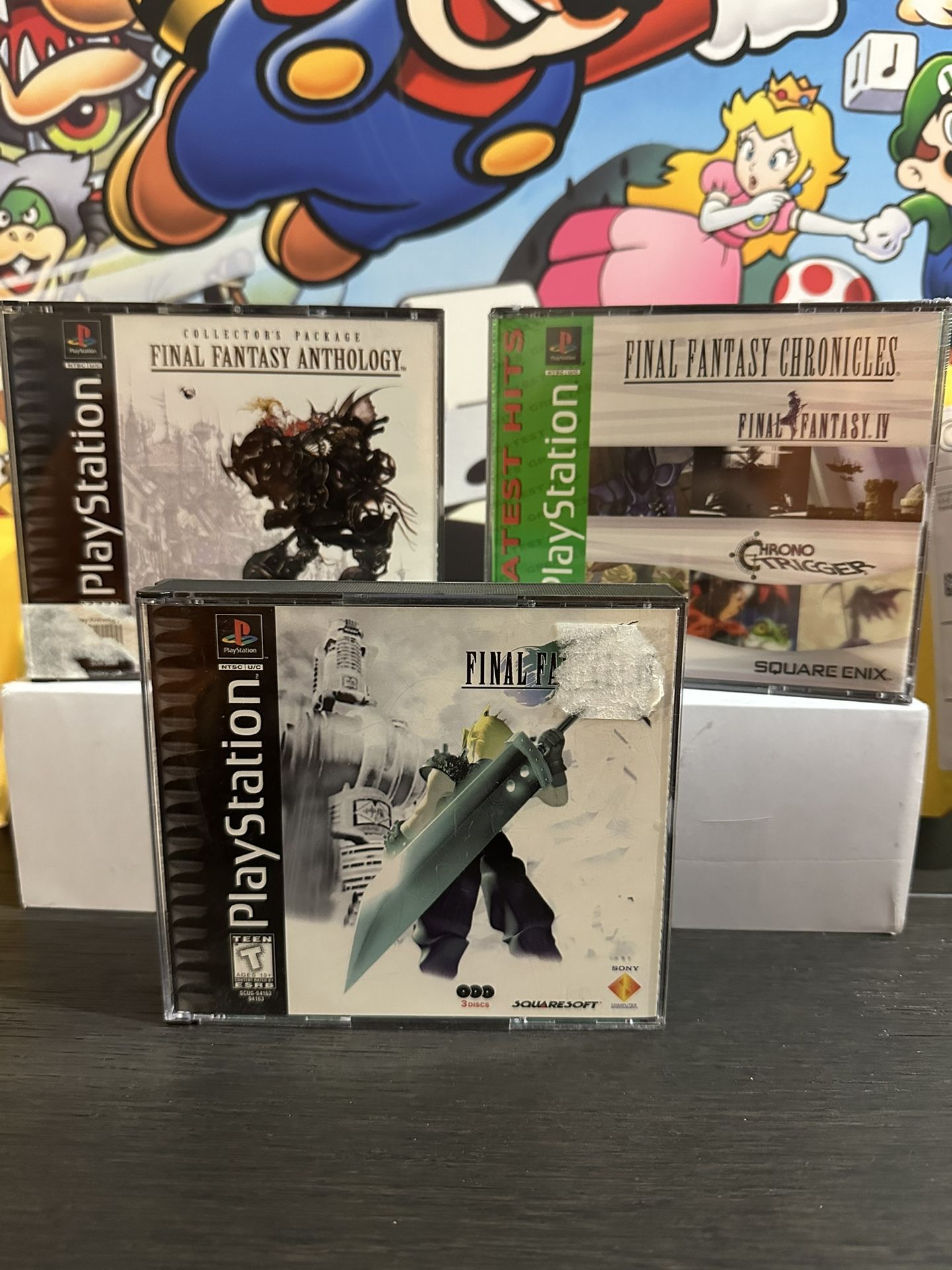 Final Fantasy 7 Anthology & Chronicles PlayStation 1 PS1 Lot Box Sets