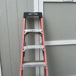 6 Ft Fiberglass Ladder