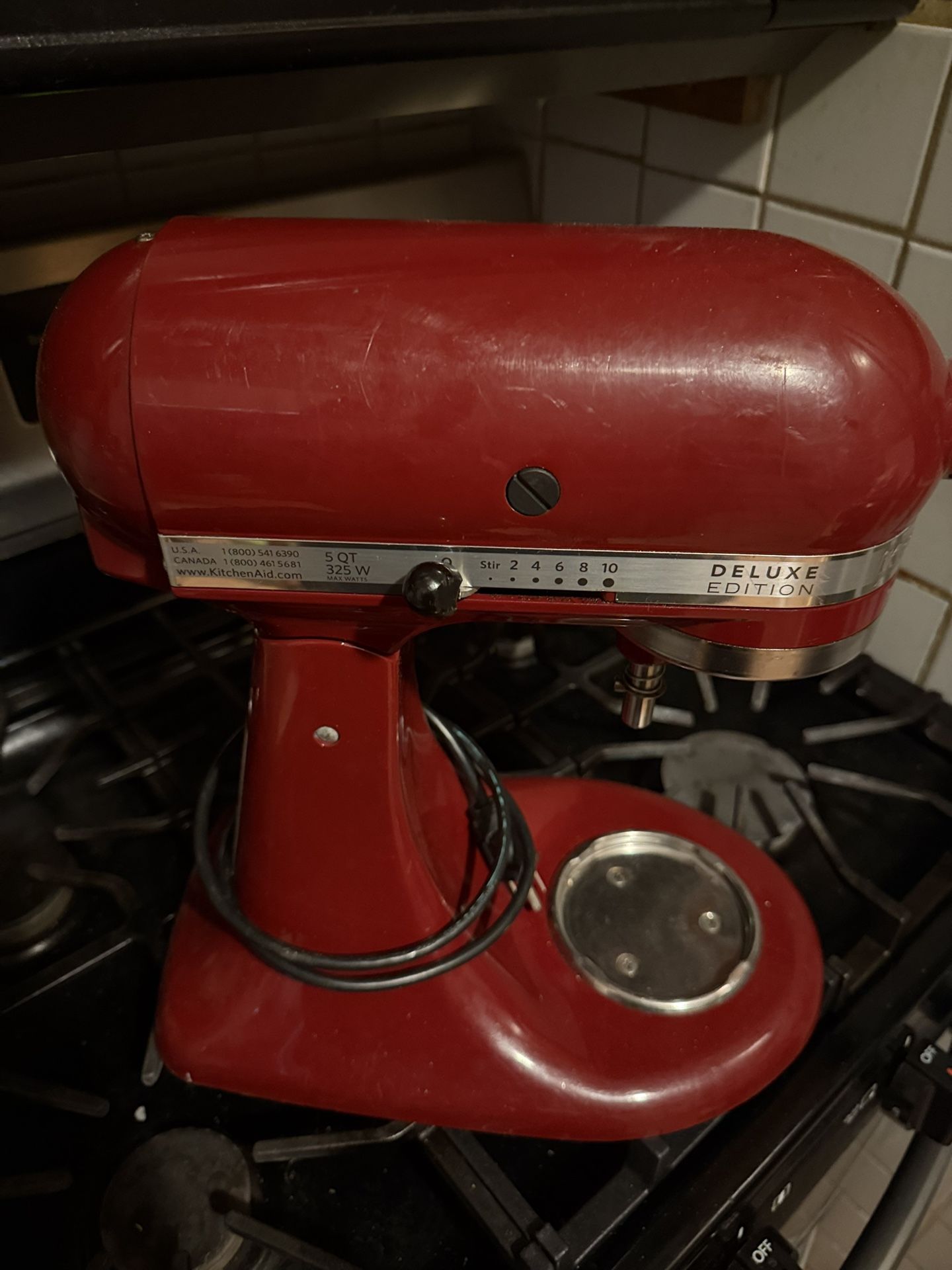 Kitchenaid 5qt Stand Mixer Deluxe Edition