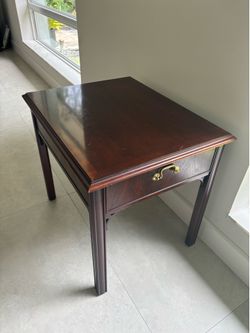 FREE Wood side table