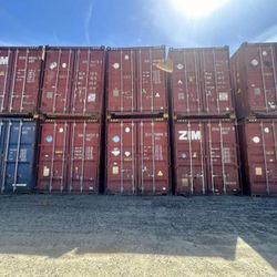 Used 20ft, 40ft, and 40ft HC Shipping Containers for Sale"