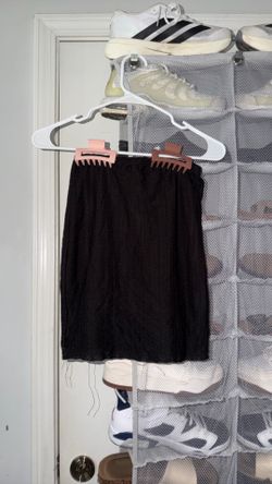 Black skirt