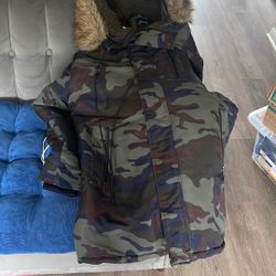 Sean John Camo Bomber Jacket