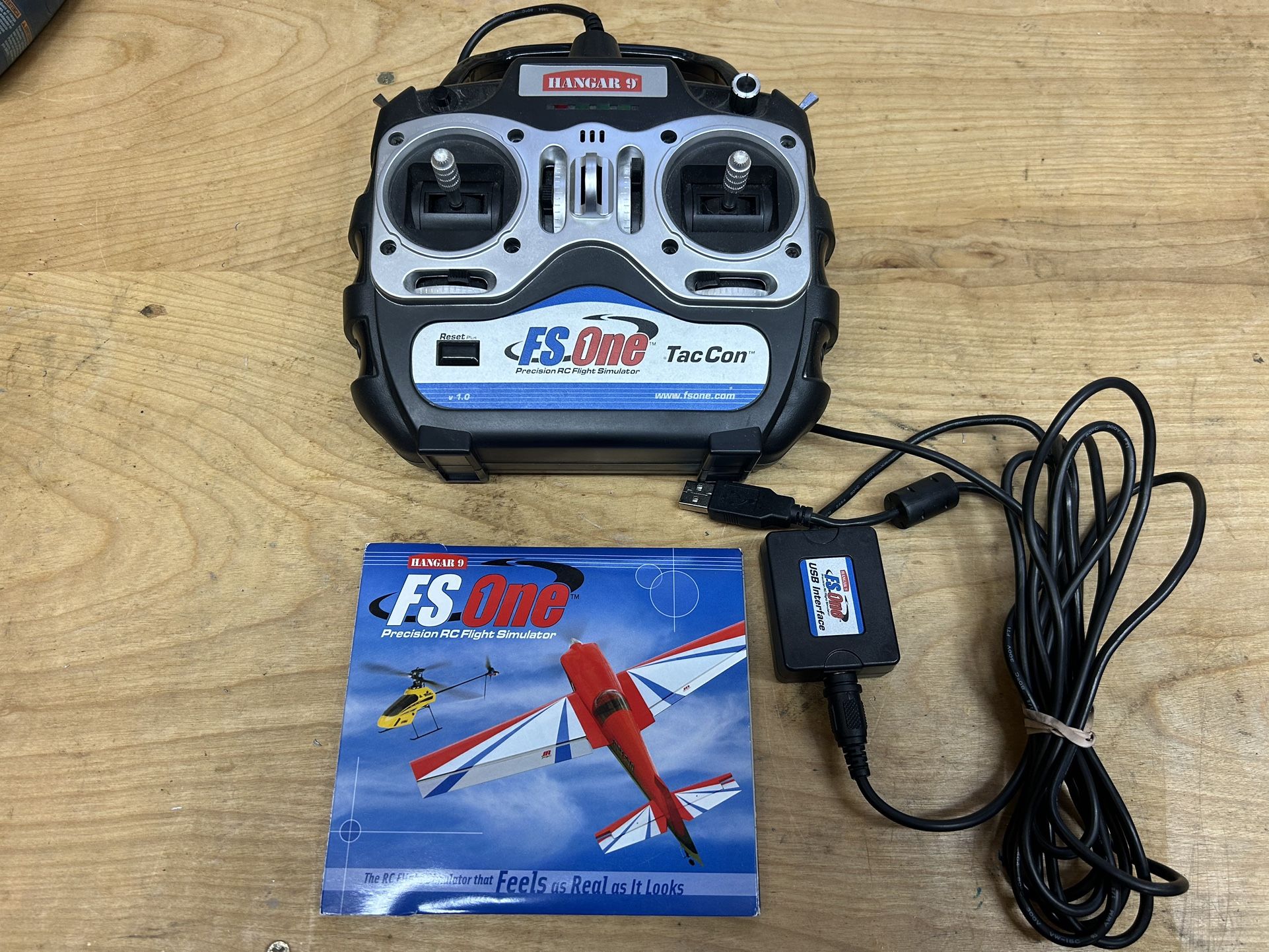 RC Plane Flight Simulator Controller And Software