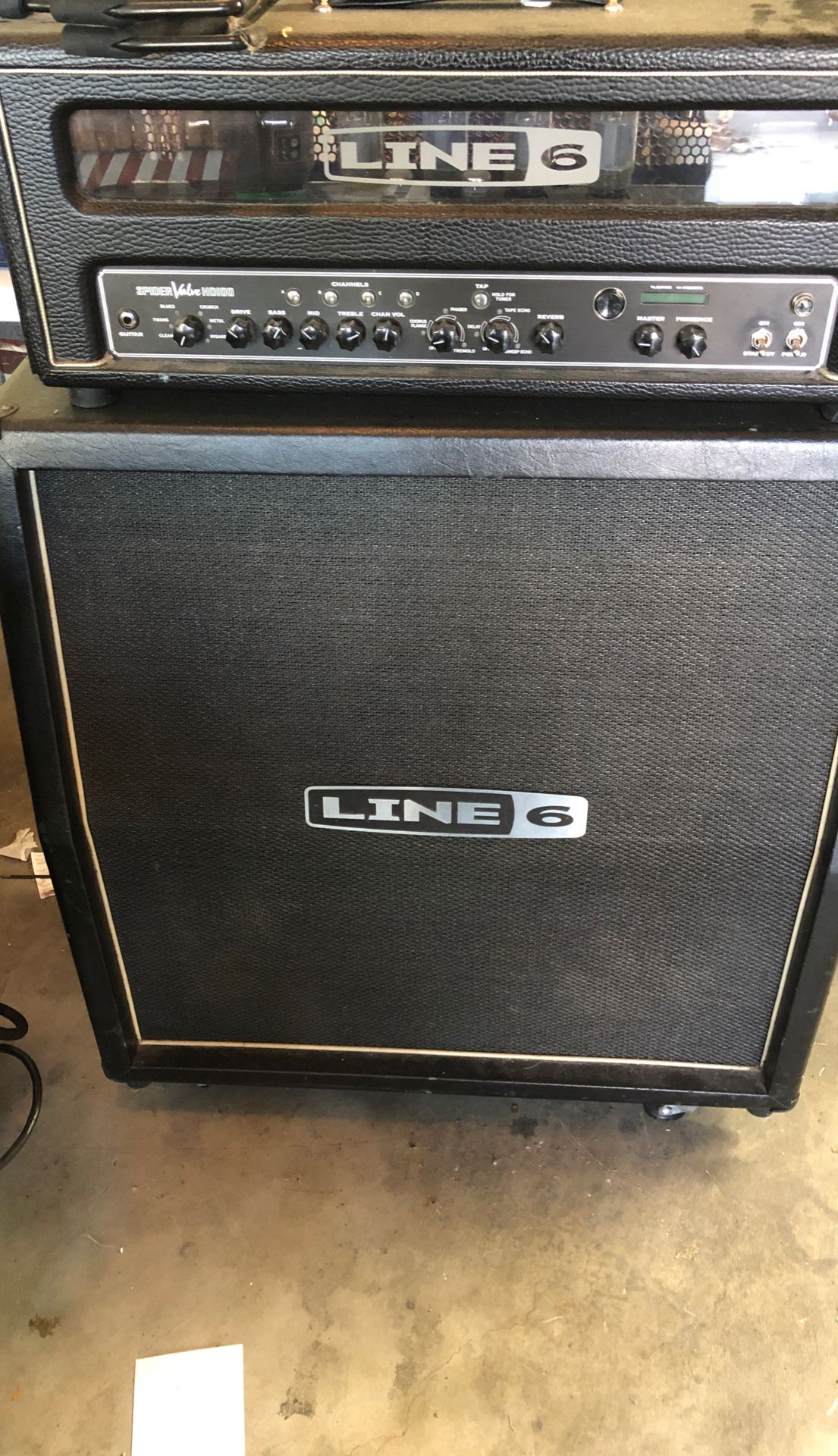 Line 6 valve hd100 mk I and 412 cab