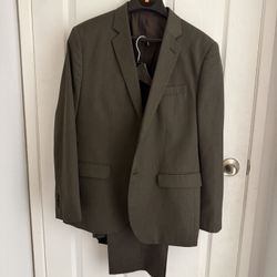 Banana Republic Brown Suit 42 S With 33/30 Pants