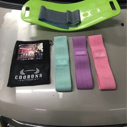 Coobons Strength resistance workout Pilates yoga stretching muscle bands