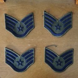 US Air Force Staff Sergeant  Lot Of  4