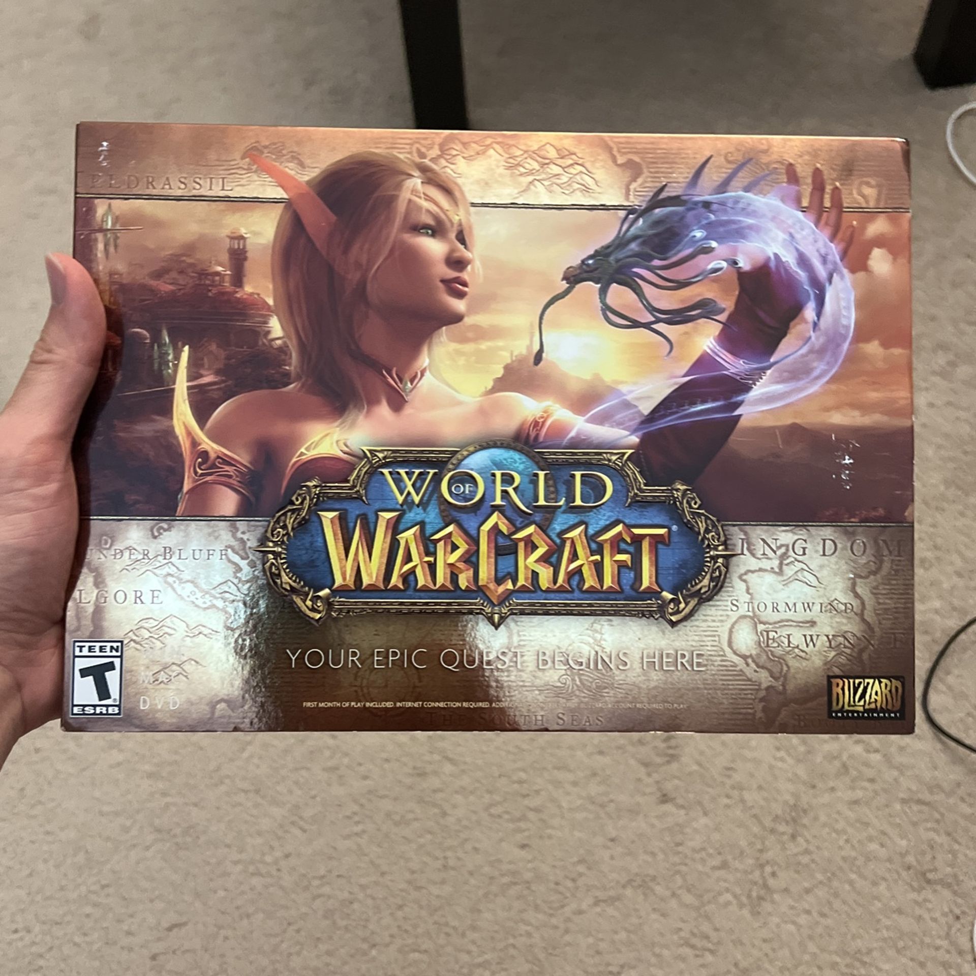 World of Warcraft WIN/MAC/DVD edition brand new
