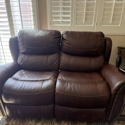 Leather Sofa 