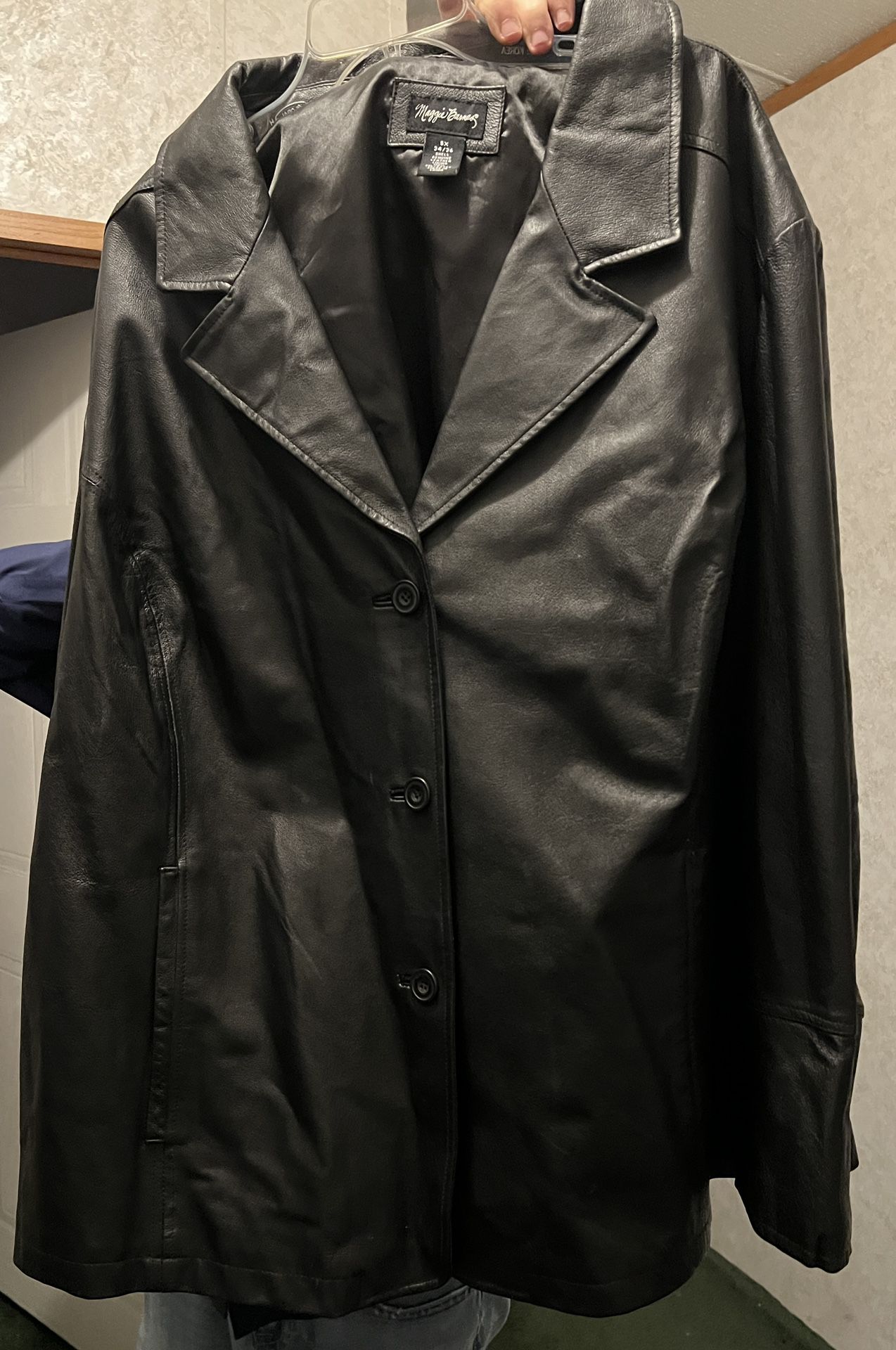 Real Black Leather Jacket