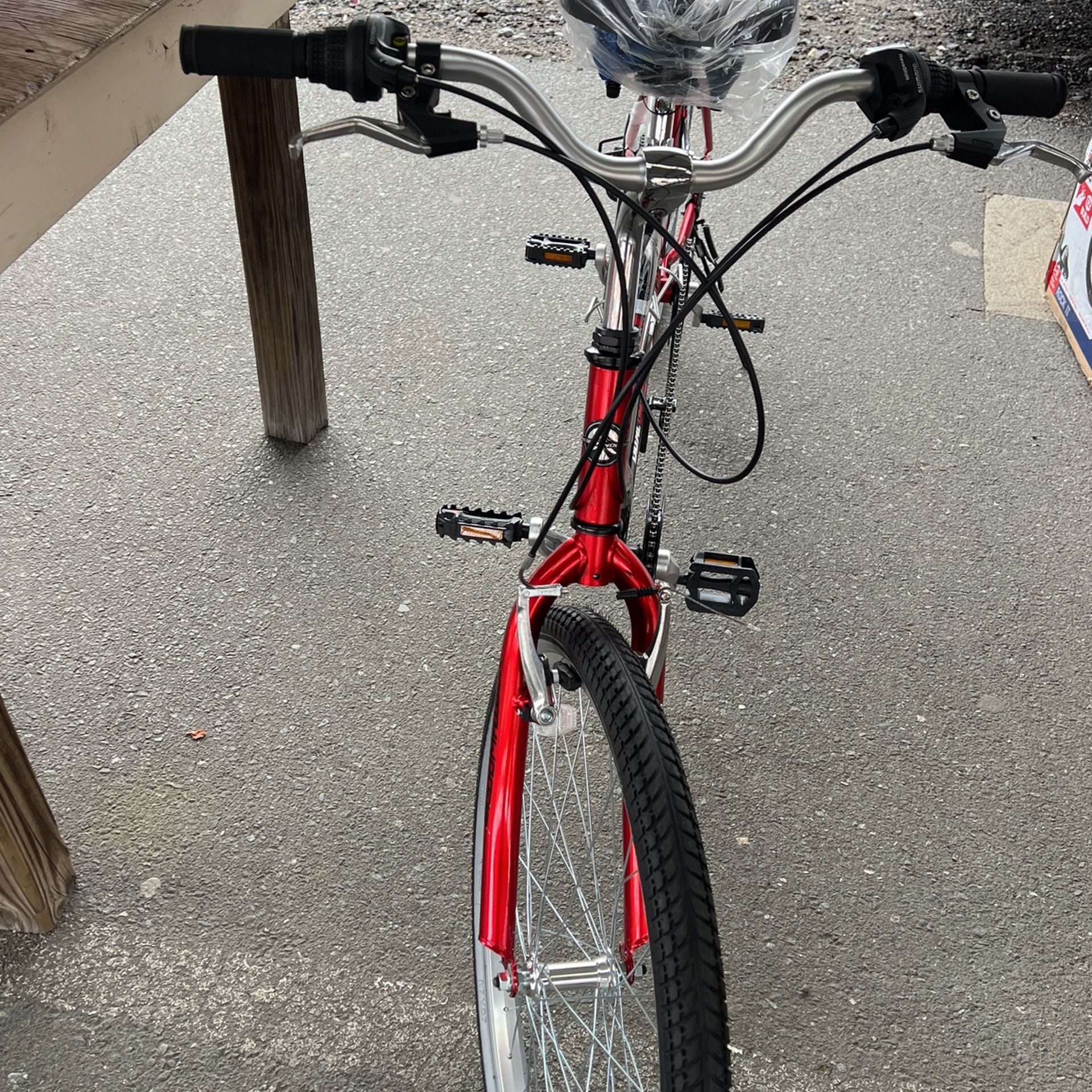 Kent 26” Dual Drive North wood 21 Speed