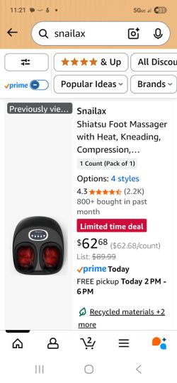 SNAILFIX FOOT MASSAGER/NEW