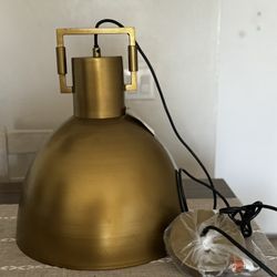 Pendant Brushed Gold
