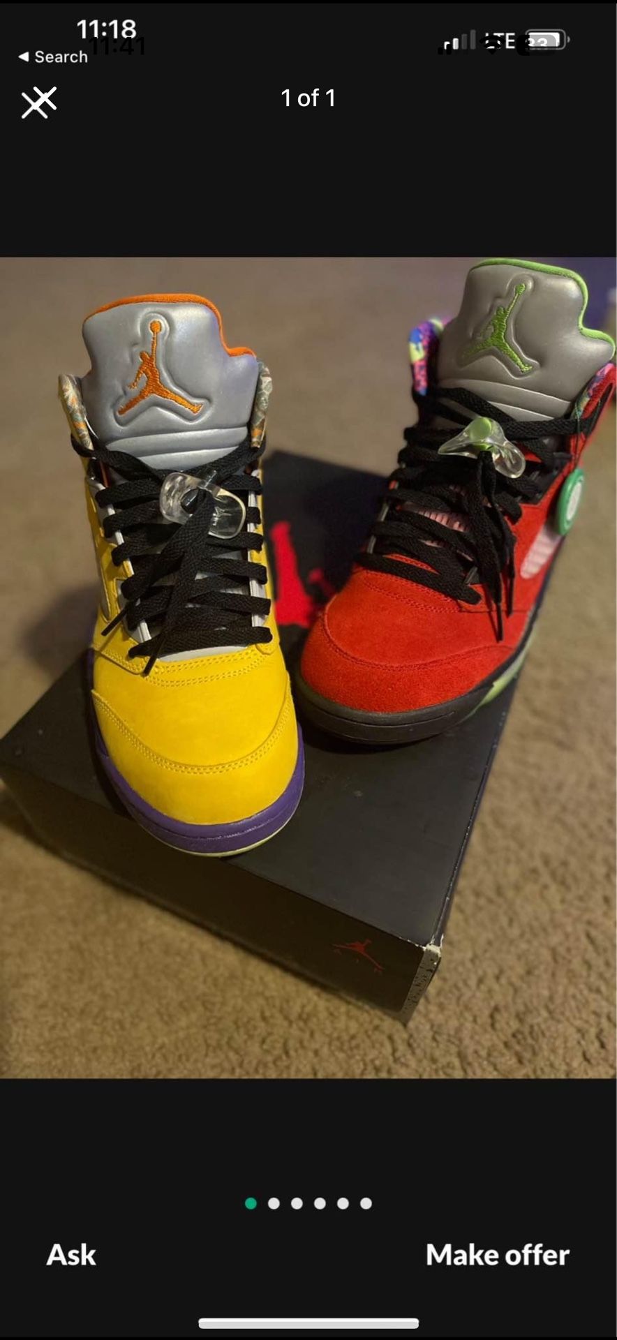 What The 5’s Sz 6.5 M