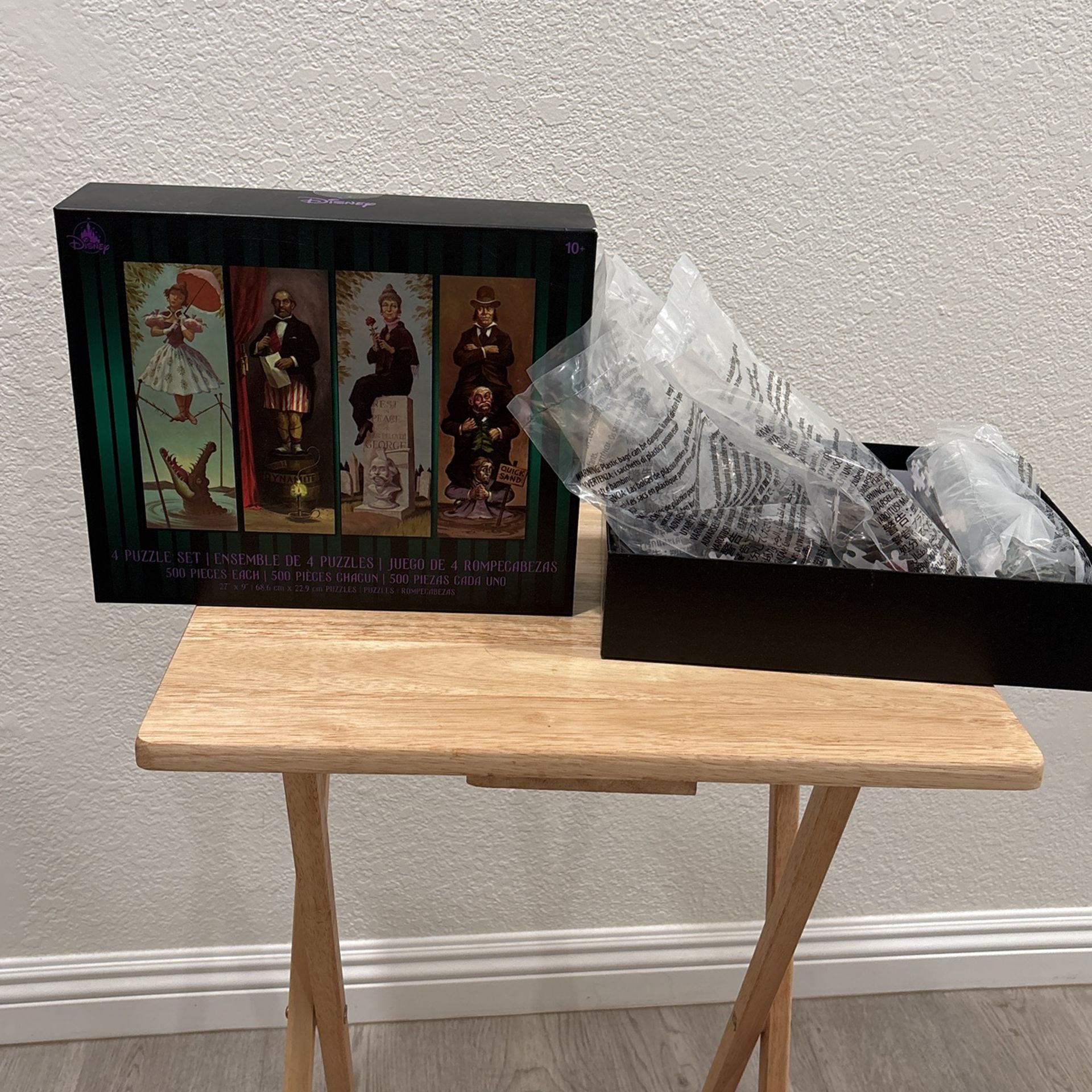 Haunted Mansion 4-pack Puzzle Set