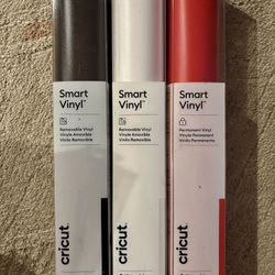 Cricut Smart Vinyl- 13”x 3’ (Multiple Colors Available)