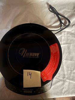 Nuwave induction cooktop