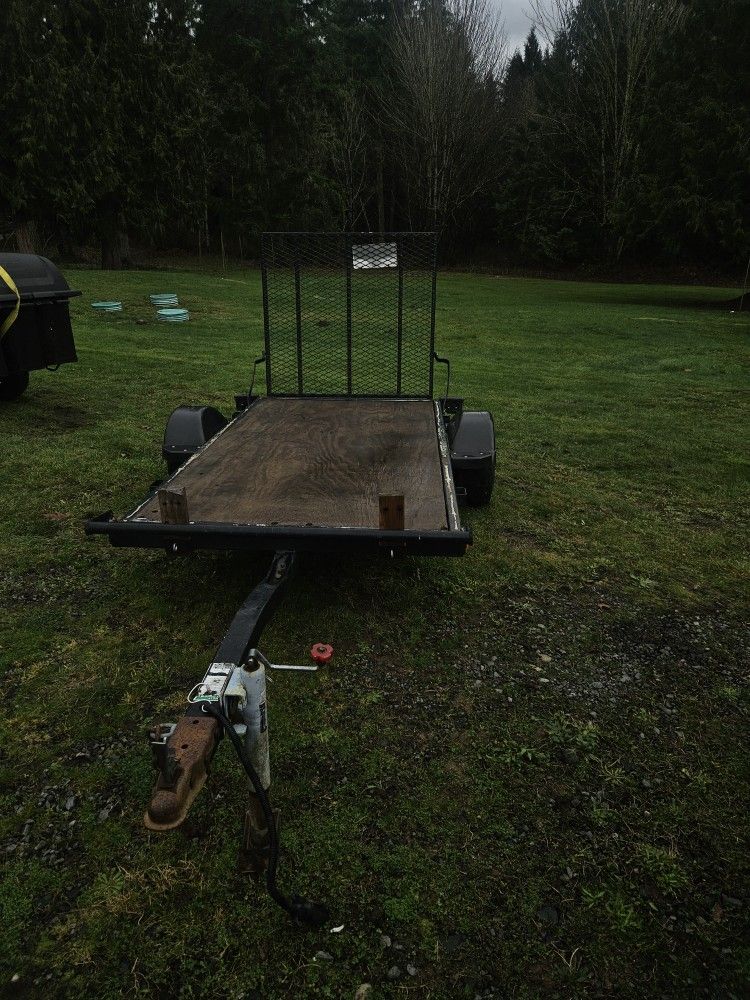 4x8 Utility Trailer/w Ramp for Sale in Arlington, WA - OfferUp