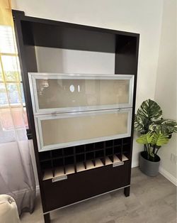 Bar cabinet  Hutch 