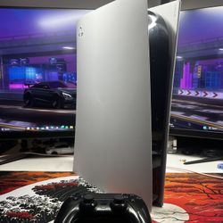 PS5 PlayStation 5 Digital 825 GB Storage Comes with Controller Accessories and Cables