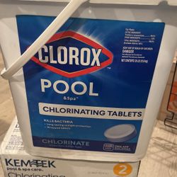 Clorox Pool & Spa Chlorinating Tablets $100