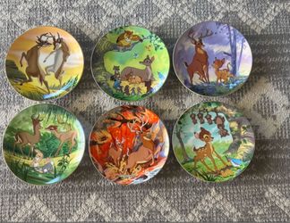 Bambi Disney Plates