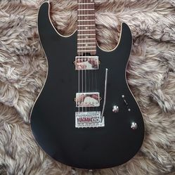 New FireFly HH Superstrat In Satin Black