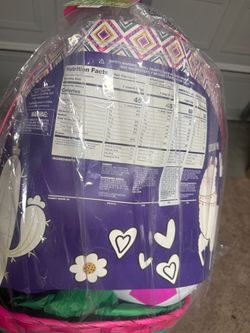 Easter Basket with Candy and Toys