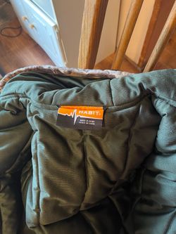 habit winter hunting coat