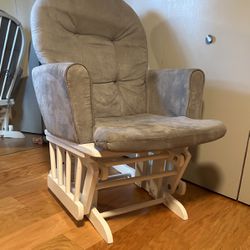 Gray Rocking Chair
