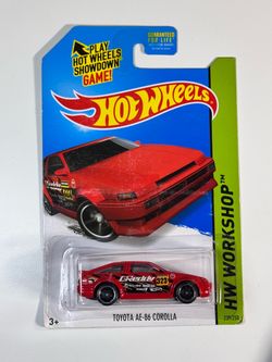 Hot Wheels Toyota AE-86 Corolla HW Workshop