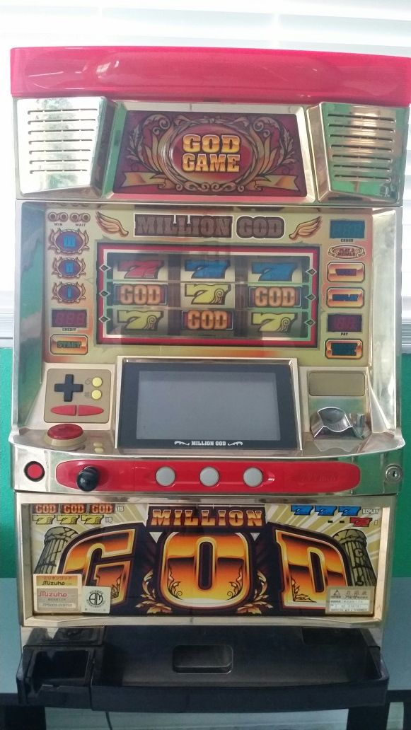 Japanese slot machine "million god".