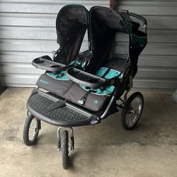 Double stroller navigator