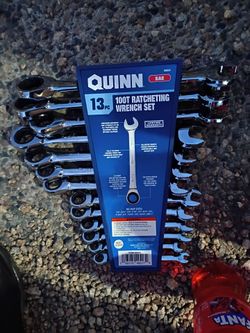 Quinn 13 pcs rachet wrench set