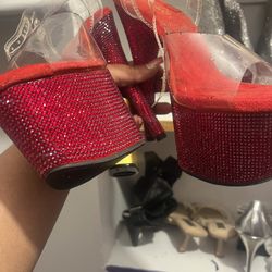 Woman Heels Valentine Day